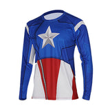 Men's Captain America Long Shirt
