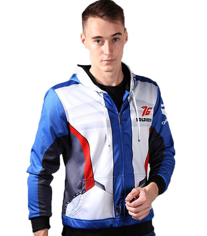 Men's OverWatch Soldier 76 Hoodie