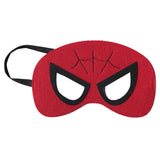Party Superheros Cape and Mask for Kids, Reversible Satin Capes Dress up Costumes, 5 Sets