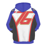 Overwatch Vanguard Soldiers 76 DVA Cosplay Sweatshirt