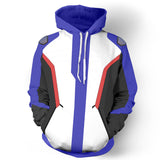 Overwatch Vanguard Soldiers 76 DVA Cosplay Sweatshirt
