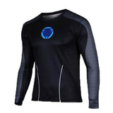 Men's Black Iron Man Long Shirt