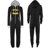 Unisex-adult Superman Batman Onesie Pajamas