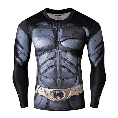 Men's Batman Compression Long Shirt