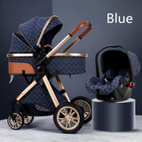 Full-Size Standard Stroller, One-Step Fold, Full Size Front or Rear Facing Toddler Seat, X-Large Easy-Access Basket, Sleek & Versatile