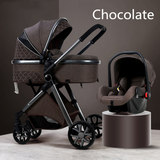 Full-Size Standard Stroller, One-Step Fold, Full Size Front or Rear Facing Toddler Seat, X-Large Easy-Access Basket, Sleek & Versatile