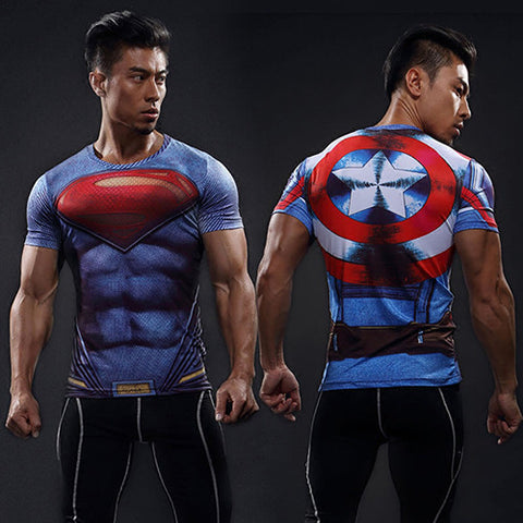 Men's Superman Compression T-shirt