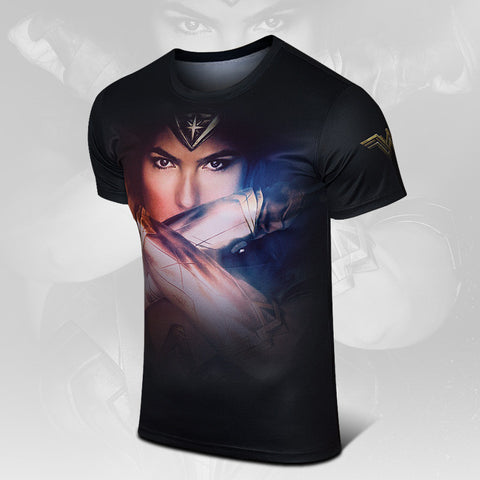 Mens Wonder Woman Short Sleeve T-shirt