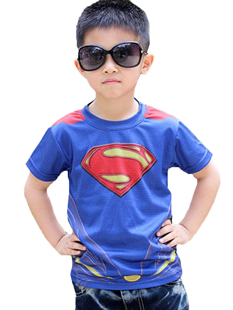 mesterværk tornado økologisk Kids Superman T-shirt – G-LIKE