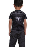 Kids Black Spider Man T-shirt