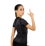 Women Black Widow Compression T-shirt