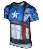 Men's SHIELD Captain America T-shirt