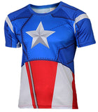 Men's New Captain America T-shirt