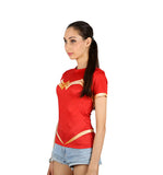 Women Wonder Woman Compression T-shirt