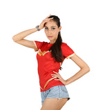 Women Wonder Woman Compression T-shirt